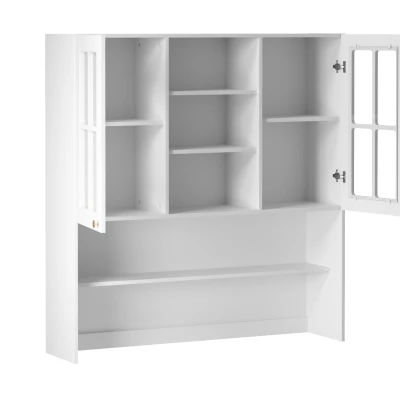 LUMEA Küchenoberschrank – weiß