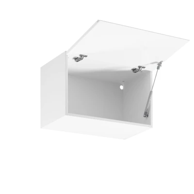 Hängeschrank mit Flügeltüren ARBOR – Breite 60 cm, Hochglanzweiß / Weiß