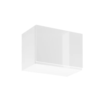 ARBOR Hängeschrank mit Klappfunktion – Breite 60 cm, Hochglanzweiß / Weiß