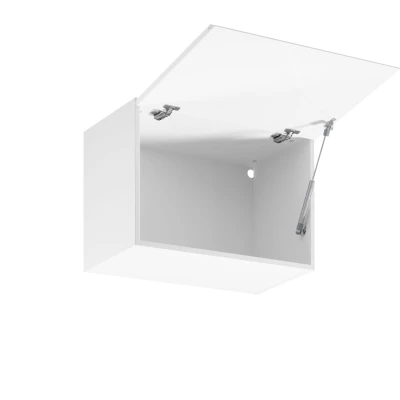 ARBOR Hängeschrank mit Klappfunktion – Breite 60 cm, Hochglanzweiß / Weiß