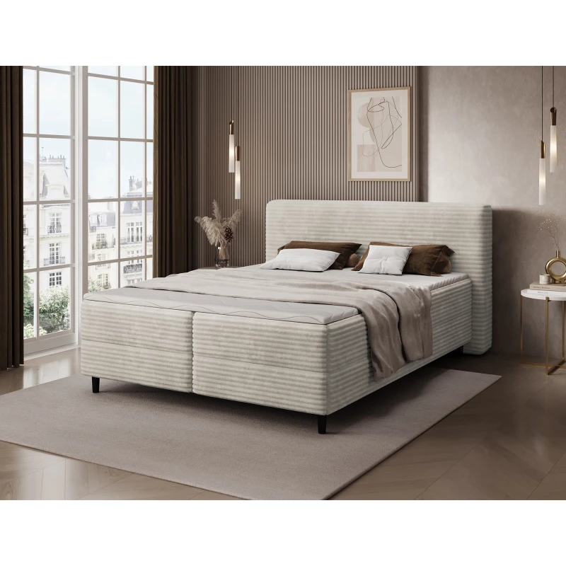 Doppelbett (180x200 cm) CELINO - Creme