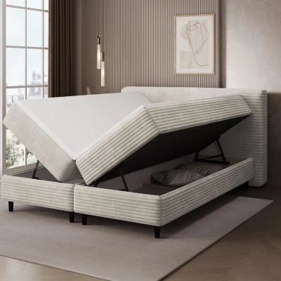 Doppelbett (180x200 cm) CELINO - Creme