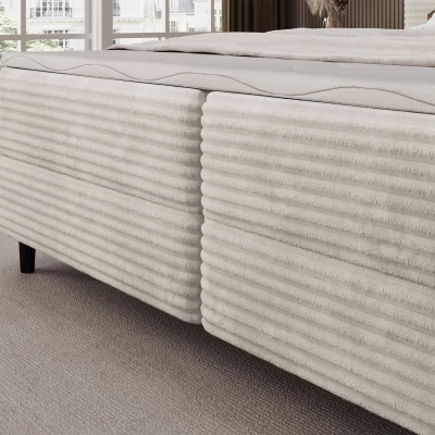 Doppelbett (180x200 cm) CELINO - Creme