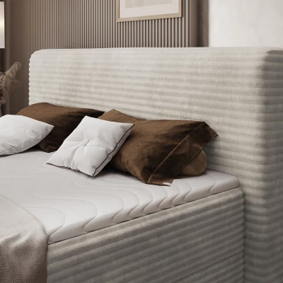 Doppelbett (180x200 cm) CELINO - Creme