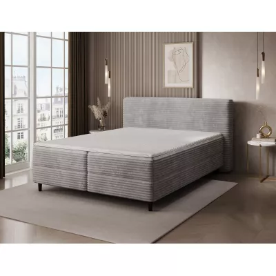 Doppelbett (180x200 cm) CELINO - hellgrau