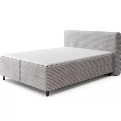 Doppelbett (180x200 cm) CELINO - hellgrau
