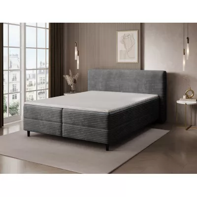 Doppelbett (180x200 cm) CELINO - grau