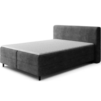 Doppelbett (180x200 cm) CELINO - grau