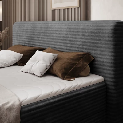 Doppelbett (180x200 cm) CELINO - grau
