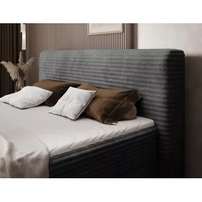 Doppelbett (180x200 cm) CELINO - grau