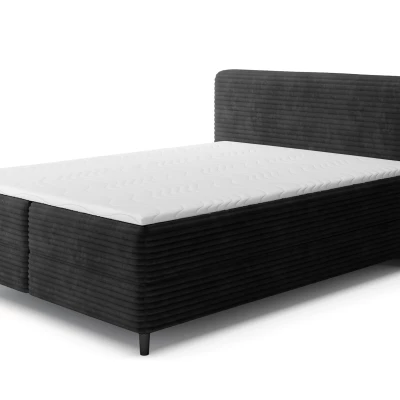 Doppelbett (180x200 cm) CELINO - schwarz