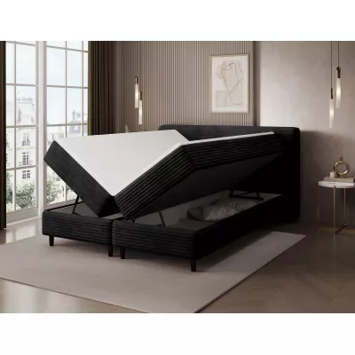 Doppelbett (180x200 cm) CELINO - schwarz