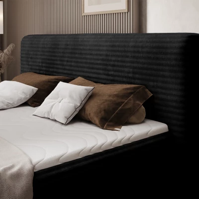 Doppelbett (180x200 cm) CELINO - schwarz