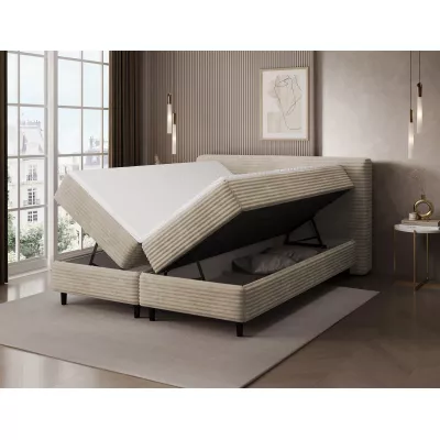 Doppelbett (180x200 cm) CELINO - Hellbeige