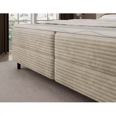 Doppelbett (180x200 cm) CELINO - Hellbeige