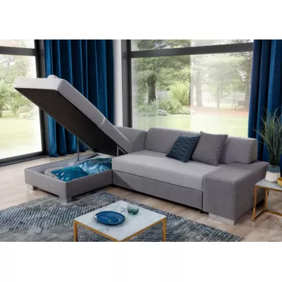 Wohnzimmersofa AMALTHEA - blau, linke Ecke