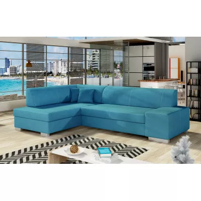 Wohnzimmersofa AMALTHEA - blau, linke Ecke