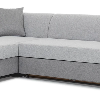 Wohnzimmersofa AMALTHEA – grau/aschfarben, linke Ecke