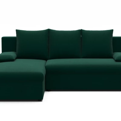 Klapp-Ecksofa BLAISE - Dunkelgrün