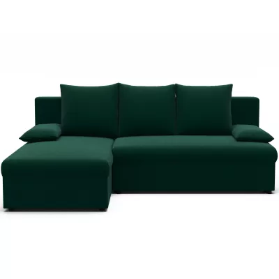 Klapp-Ecksofa BLAISE - Dunkelgrün