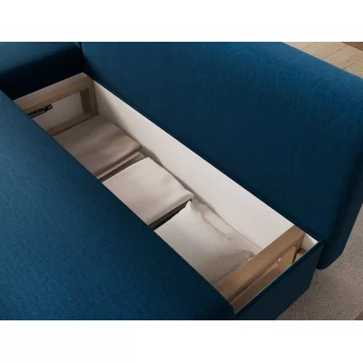 Klappbares Ecksofa BLAISE - Dunkelblau