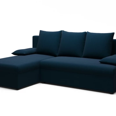 Klappbares Ecksofa BLAISE - Dunkelblau