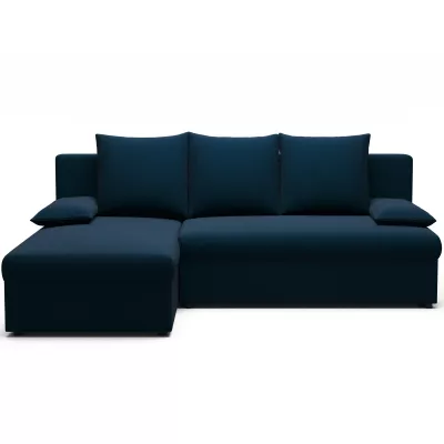 Klappbares Ecksofa BLAISE - Dunkelblau