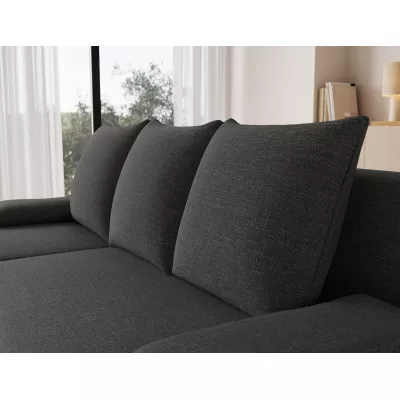 Klappbares Ecksofa BLAISE - Anthrazit