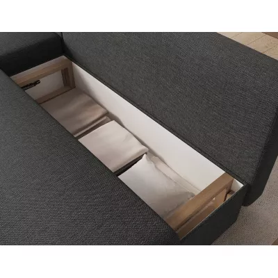 Klappbares Ecksofa BLAISE - Anthrazit