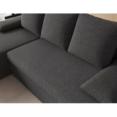 Klappbares Ecksofa BLAISE - Anthrazit