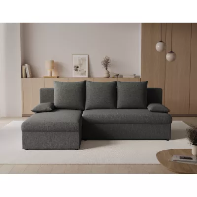 Klappbares Ecksofa BLAISE - Anthrazit
