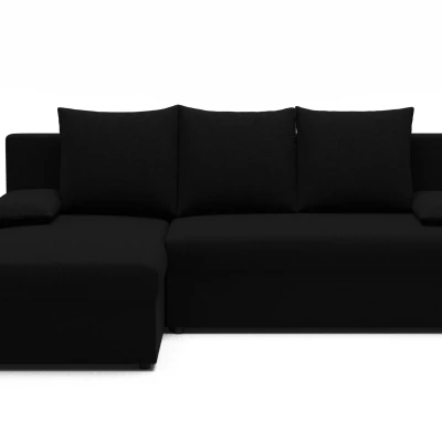 Klapp-Ecksofa BLAISE - schwarz