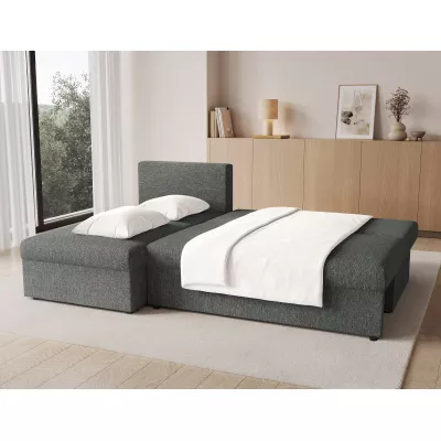 Klapp-Ecksofa BLAISE – Dunkelgrau