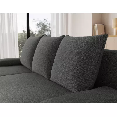 Klapp-Ecksofa BLAISE – Dunkelgrau