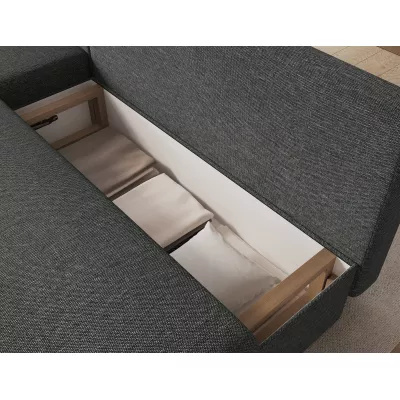 Klapp-Ecksofa BLAISE – Dunkelgrau