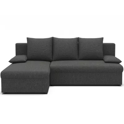 Klapp-Ecksofa BLAISE – Dunkelgrau