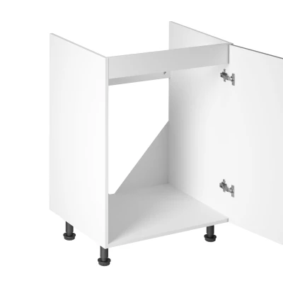 LUMEA Unterschrank für Spülbecken – Breite 60 cm, grau/weiß