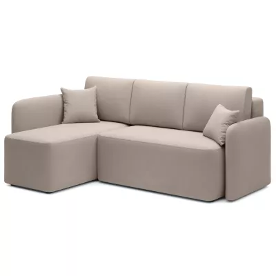 Kleine Sofagarnitur TAHLIA – beige, linke Ecke