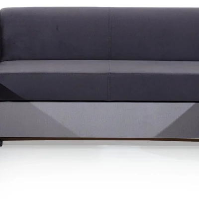 Große U-förmige Sofagarnitur KAIRI – Graphit/Grau, echtes Design