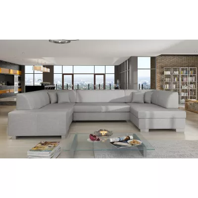 Große U-förmige Sofagarnitur KAIRI – Esche, echtes Design