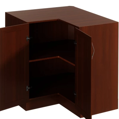 Unterschrank SILVARA – 79 x 79 cm, Nussbaum