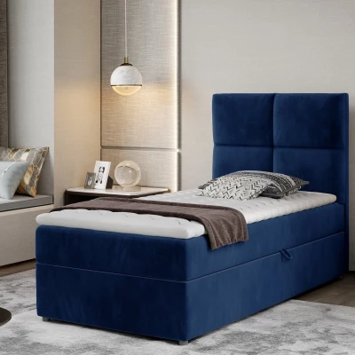 Einzelbett (kontinental) 90x200 RRVIO - dunkelblau