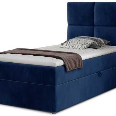 Einzelbett (kontinental) 90x200 RRVIO - dunkelblau