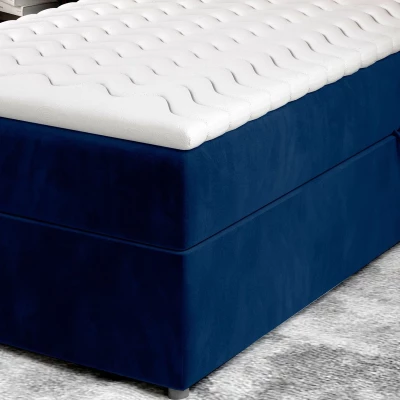 Einzelbett (kontinental) 90x200 RRVIO - dunkelblau