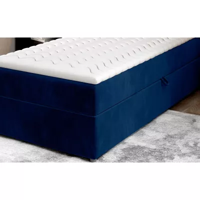 Einzelbett (kontinental) 90x200 RRVIO - dunkelblau