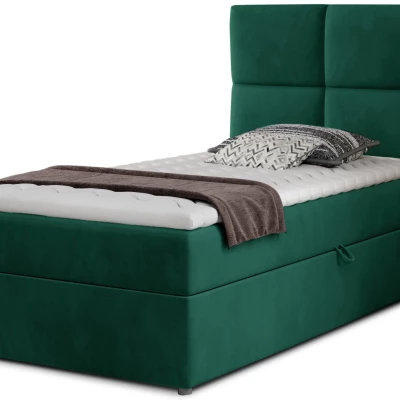Einzelbett (kontinental) 90x200 RENVIO - grün
