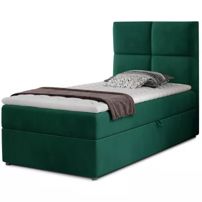 Einzelbett (kontinental) 90x200 RENVIO - grün