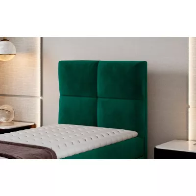 Einzelbett (kontinental) 90x200 RENVIO - grün