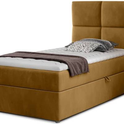 Einzelbett 90x200 RRVIO - gelb