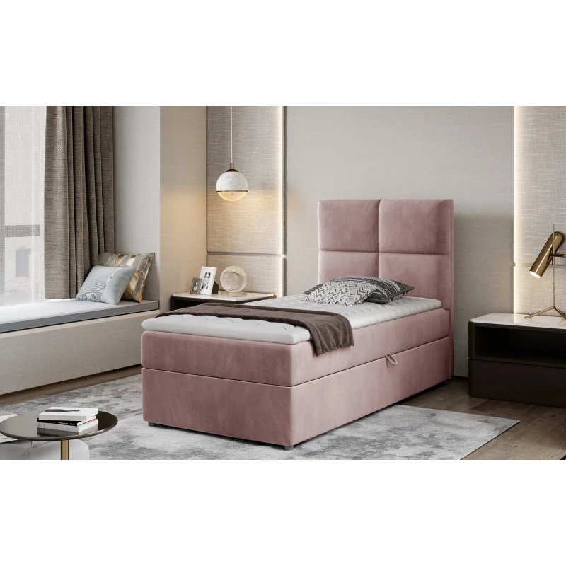 Einzelbett (kontinental) 90x200 RRVIO - rosa